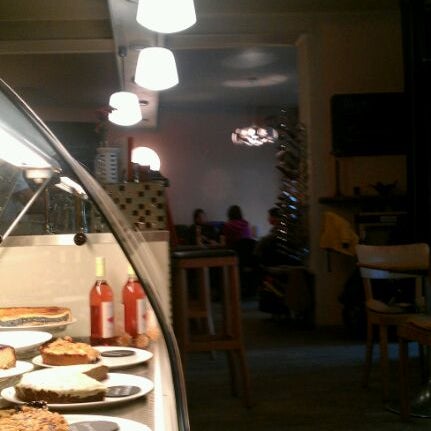 2/19/2012にChris &amp;SylwiaがRestaurant Lorbeerで撮った写真