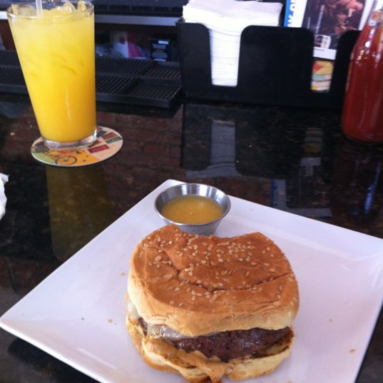 Try the bottomless mimosas on the weekend and the Chicago fire burger!  Can't go wrong!