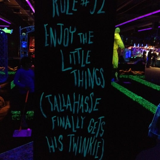 Photo taken at Monster Mini Golf by Eric B. on 2/21/2012