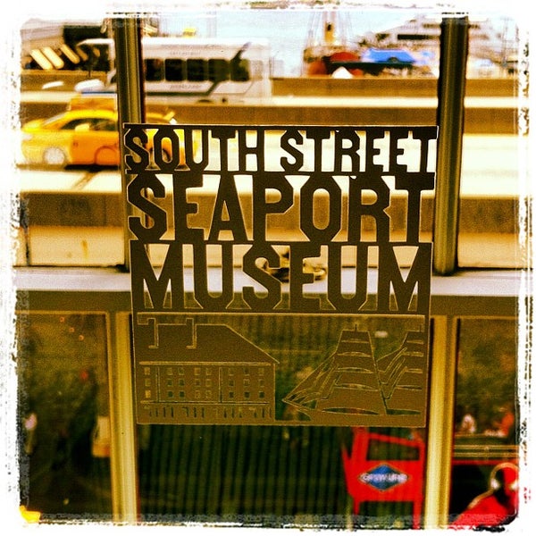 Photo taken at South Street Seaport Museum by Edward O. on 8/6/2012