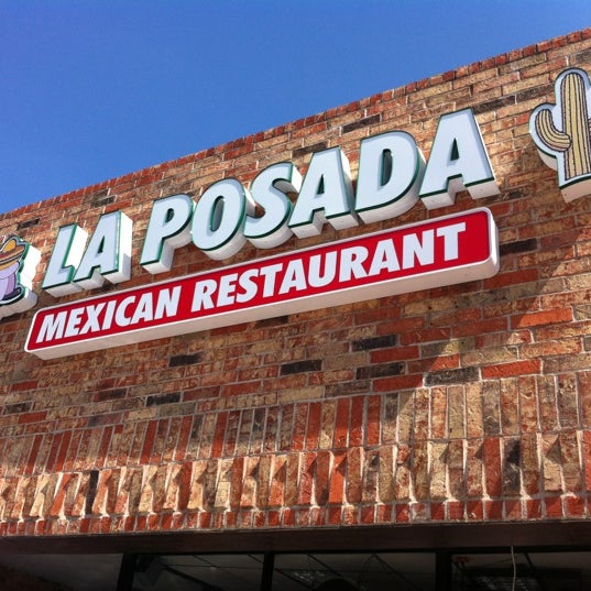 4/1/2012 tarihinde Shelly L.ziyaretçi tarafından La Posada Mexican Restaurant'de çekilen fotoğraf