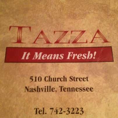 Das Foto wurde bei The Tazza Restaurant von Maddie am 8/13/2012 aufgenommen