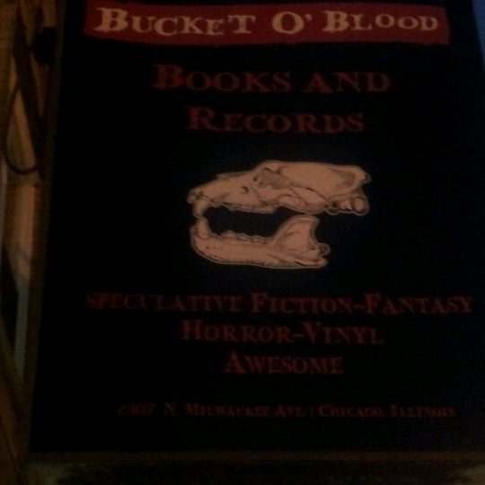 Photo taken at Bucket O&#39; Blood Books and Records by Dale G. on 7/15/2012