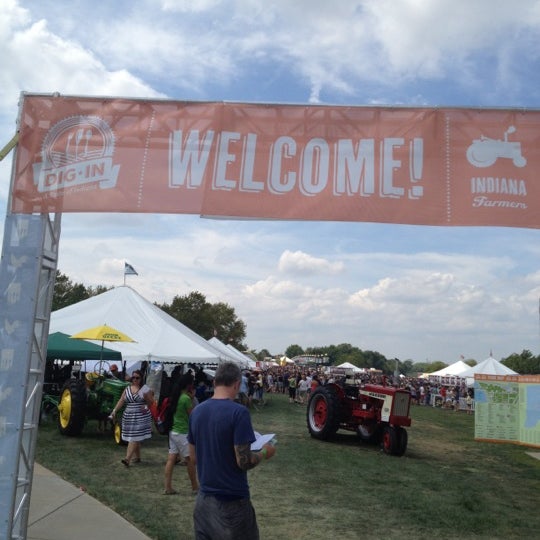 Photo taken at Dig IN, A Taste of Indiana by Darren S. on 8/26/2012