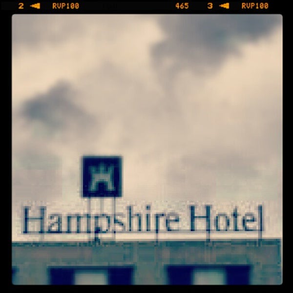 Photo taken at Hampshire Hotel by Simon H. on 6/14/2012