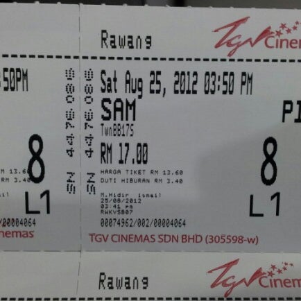 Photos At Tgv Cinemas Multiplex In Rawang