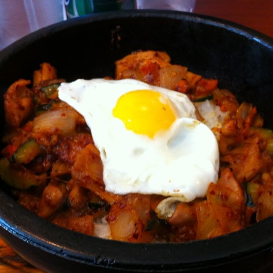 Photo taken at Dolsot House | K-Town BBQ Korean Restaurant by Dave G. on 8/28/2012