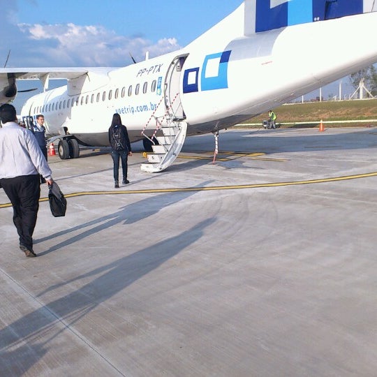 Photo taken at Criciúma / Forquilinha Airport (CCM) by Marcio O. on 6/16/2012