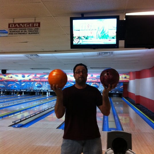 Photo taken at Manor Lanes by Carrie L P. on 7/30/2011