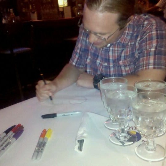 Photo taken at Marley&#39;s Gotham Grill by Amber L. on 8/12/2011