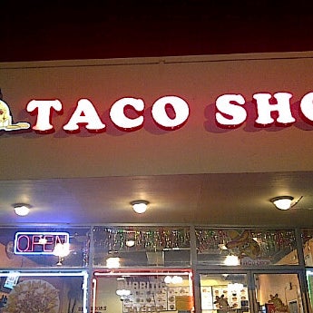 Photo taken at Taco Shop Mexican Grill by Steph R. on 4/8/2012