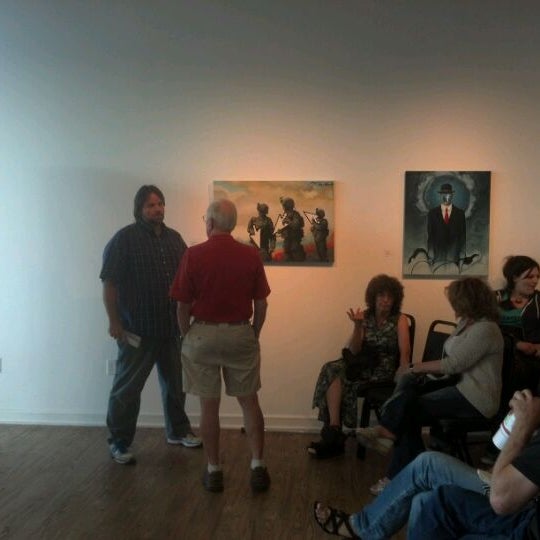 Photo taken at Brett Wesley Gallery by Pj P. on 5/25/2012