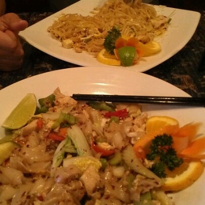 Photo taken at Royal Thai Cuisine by Madelyn S. on 7/5/2012