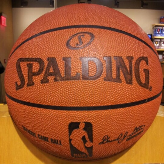 Photo taken at NBA Store by Kyle P. on 9/2/2012