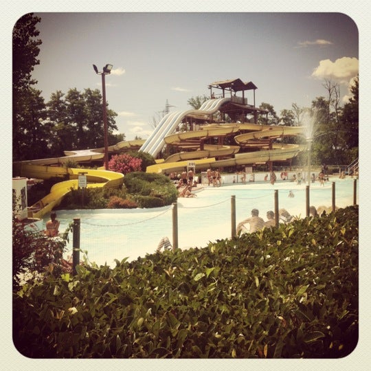 Photo taken at Aquaneva Water &amp; Adventure Park by Paola M. on 7/22/2012