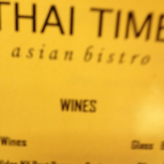 12/14/2011에 Linda R.님이 Thai Time Asian Bistro에서 찍은 사진