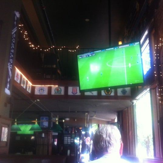 Photo taken at The Three Lions: A World Football Pub by DJ M. on 6/8/2012