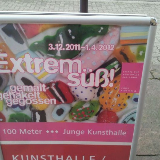 Photo taken at Staatliche Kunsthalle Karlsruhe by Felix on 3/11/2012