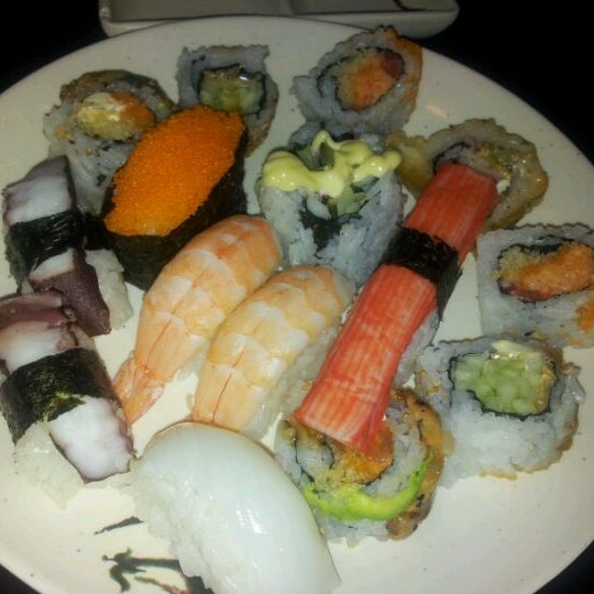 Photo taken at Lobster House Sushi &amp; Hibachi Grill by Decker V. on 10/21/2011