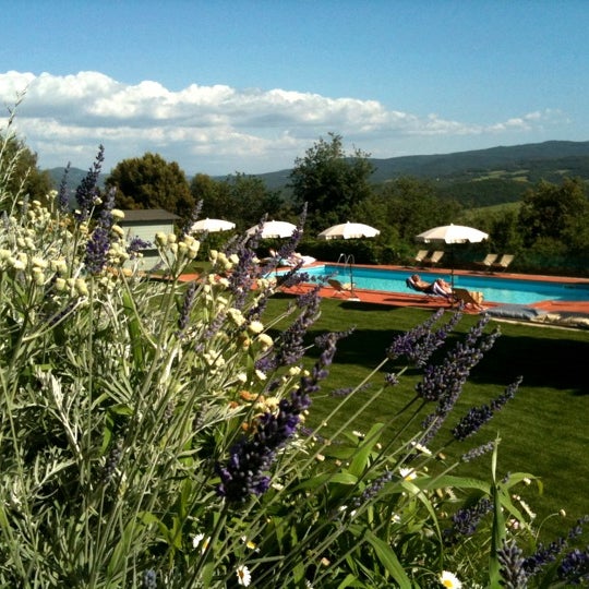 Photo taken at Hotel Terre di Casole by Helena on 6/5/2012