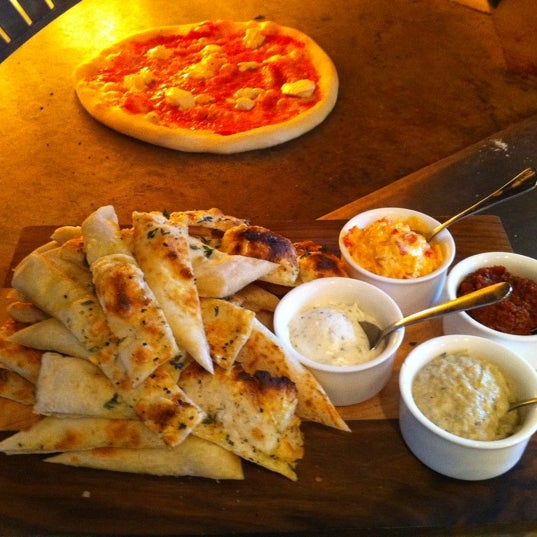 Pizza"s are awesome! Get the breads n spreads you get unlimited refills on the flat bread!!!!