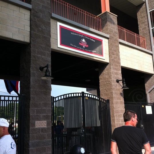 Photo taken at Joseph L Bruno Stadium by Michael S. on 7/29/2011
