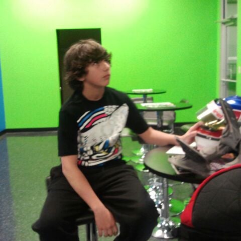 Photo taken at Bluegrass Indoor Karting by Carl A. on 4/5/2012