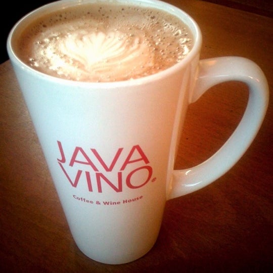 Photo taken at JavaVino Coffee &amp; Wine House by Maigh X. on 11/5/2011