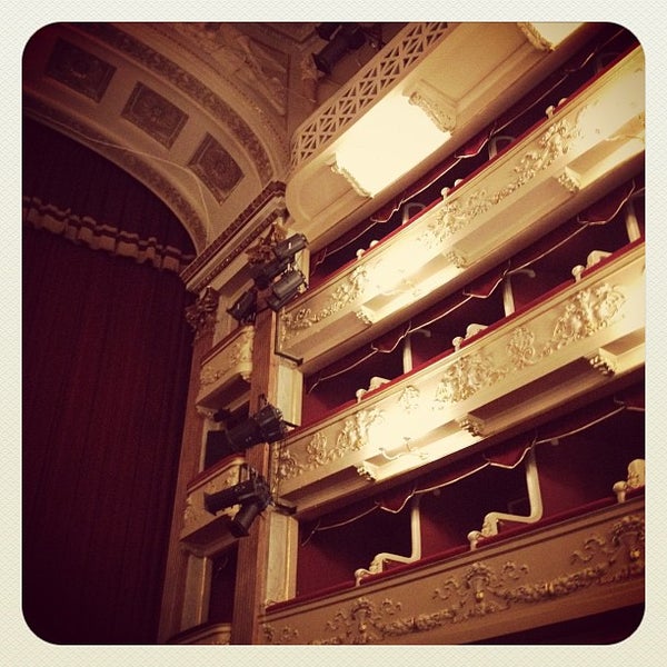 Photo taken at Teatro dell&#39;Archivolto by Francesca G. on 4/2/2012
