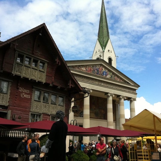 Marktplatz Dornbirn Vorarlberg