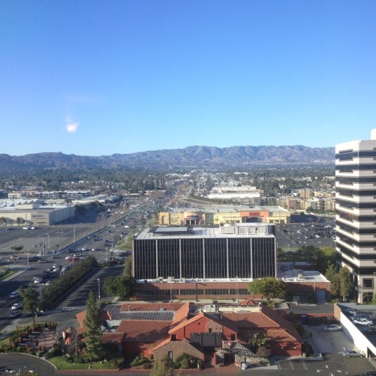 Photo taken at Hilton Woodland Hills/Los Angeles by Sandra P. on 3/3/2012