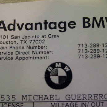 Photo taken at Advantage BMW Midtown by Andy M. on 8/4/2012