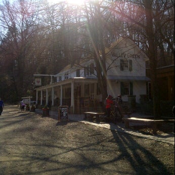 Photo taken at Valley Green Inn by Elise R. on 12/12/2011