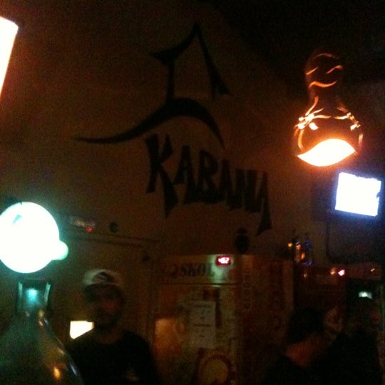 Photo taken at Kabana Bar by Guilherme de Melo A. on 5/27/2012