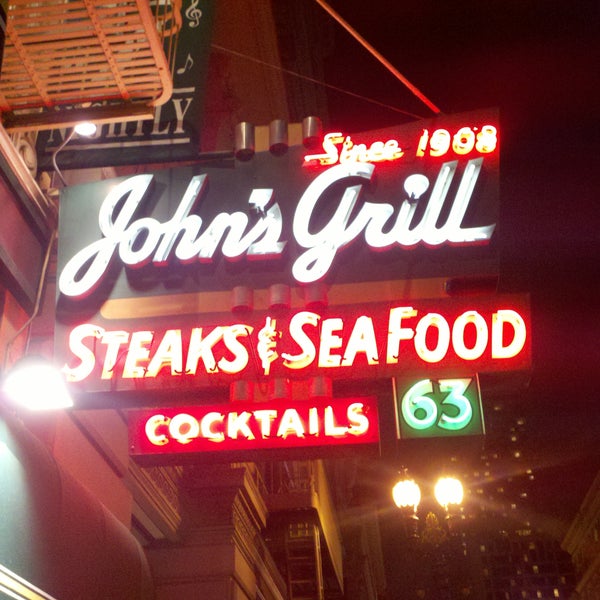 Photo taken at John&#39;s Grill by Jamil S. on 9/22/2011
