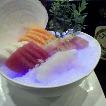 Photo taken at Sakura Japanese Sushi &amp; Grill by Kyle K. on 7/25/2012