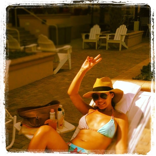 Photo taken at The Shores Resort &amp; Spa by Francisca G. on 3/2/2012