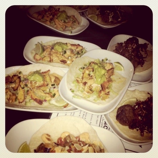 Beef tacos are the best! Also... arrive early especially on Taco Tuesday and weekends as to nab yourself a table.