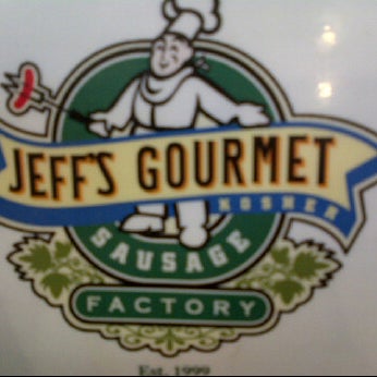 Photo taken at Jeff&#39;s Gourmet Sausage Factory by Marc on 9/2/2011