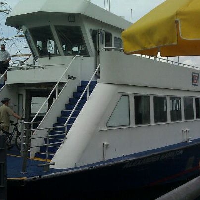 Photo taken at NY Waterway - Pier 6 Terminal by Val on 8/6/2011