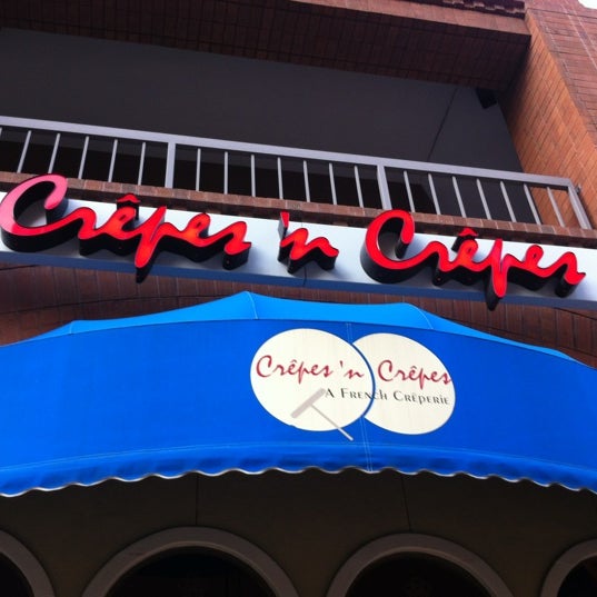 Photo taken at Crepes n&#39; Crepes by Chris M. on 8/6/2012