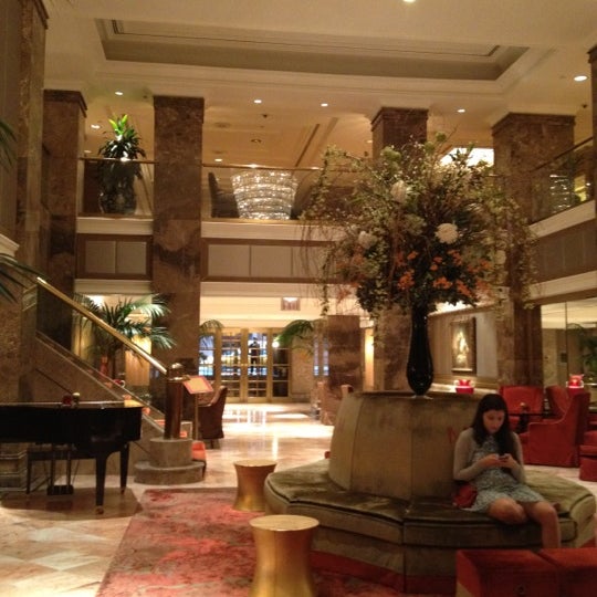 Photo taken at The Michelangelo Hotel by Barefoot Gypsy on 7/28/2012
