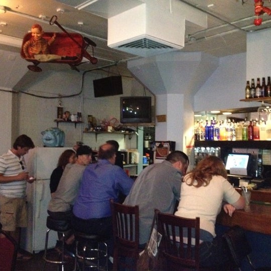 Photo taken at Blue Frog Bar &amp; Grill by Kellen B. on 7/13/2012