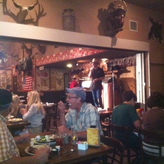 Photo taken at Black Bart&#39;s Steakhouse by David S. on 8/27/2011