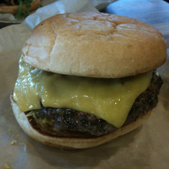 Photo taken at All Star Burger by Way Out W. on 3/23/2012