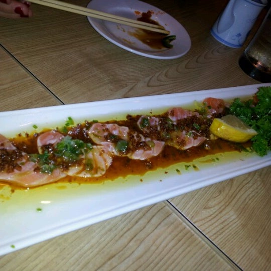 Photo taken at Toshi Sushi by Carolina on 6/17/2012