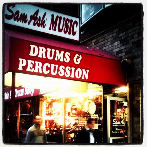 Photo taken at Sam Ash Music by Peter &amp; &quot;Moose&quot; H. on 3/20/2012
