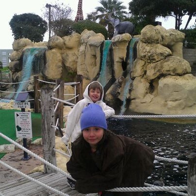 Photo taken at Embassy Miniature Golf by Peggy H. on 2/5/2012