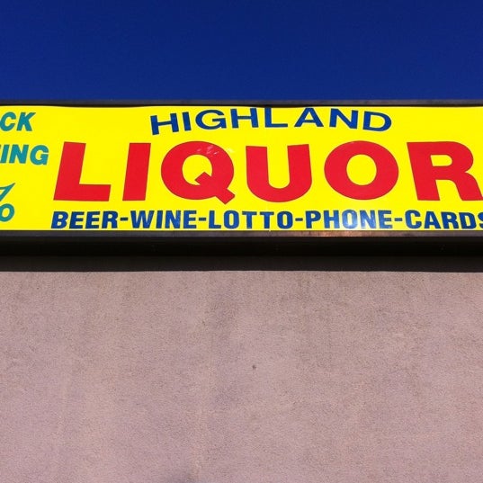 Photo taken at Highland Liquors &amp; Jr Market by Krystel E. on 4/16/2012