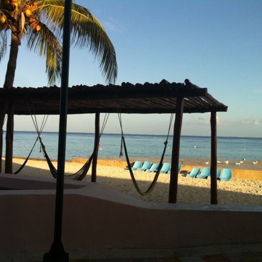 Photo taken at El Cozumeleño Beach Resort by Monica Z. on 7/31/2012
